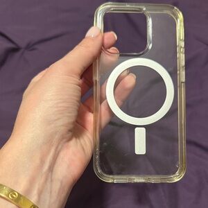 OtterBox Clear MagSafe Compatible Phone Case
